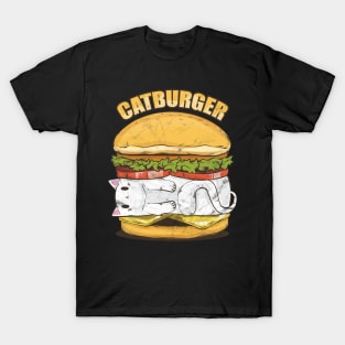 Cat Burger Vintage Look T-Shirt